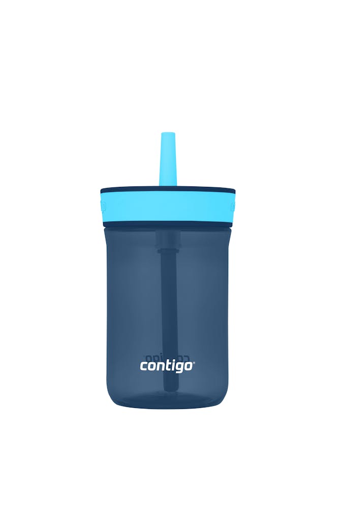 Kids’ Leighton Straw Tumbler with Spill-Proof Leak-Proof Lid, 14oz D9