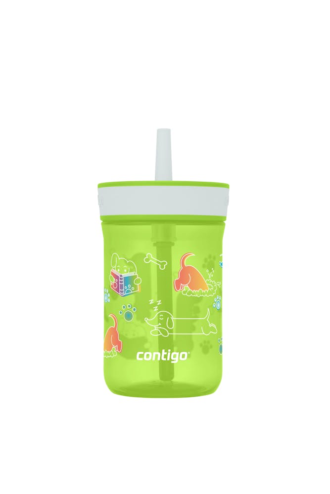 Kids’ Leighton Straw Tumbler with Spill-Proof Leak-Proof Lid, 14oz D9